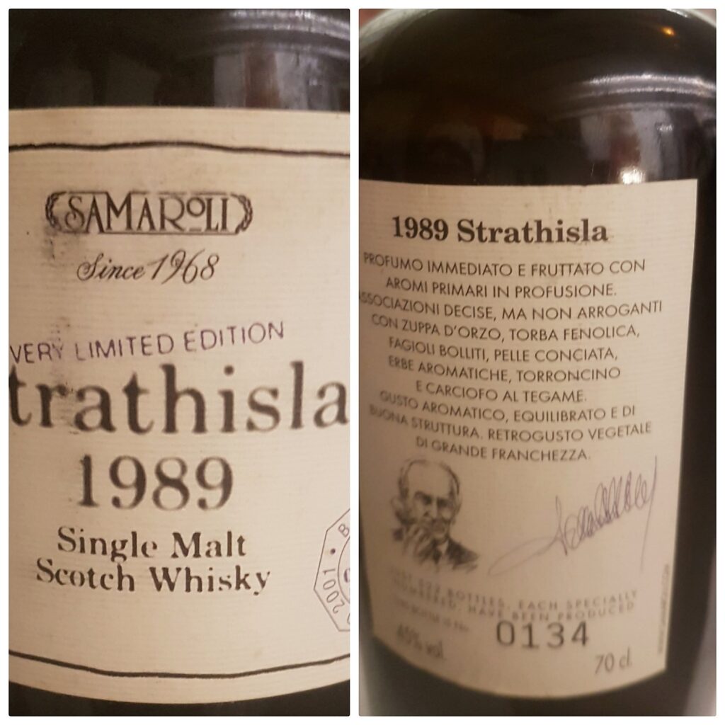 STRATHISLA 1989