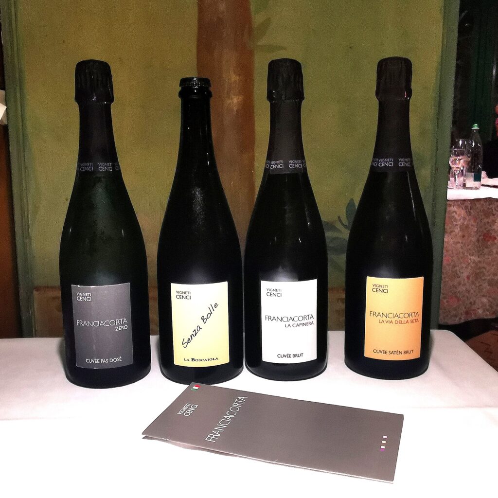 A tavola con Giuliana Cenci e i vini franciacortini dell’azienda La Boscaiola-Vigneti Cenci